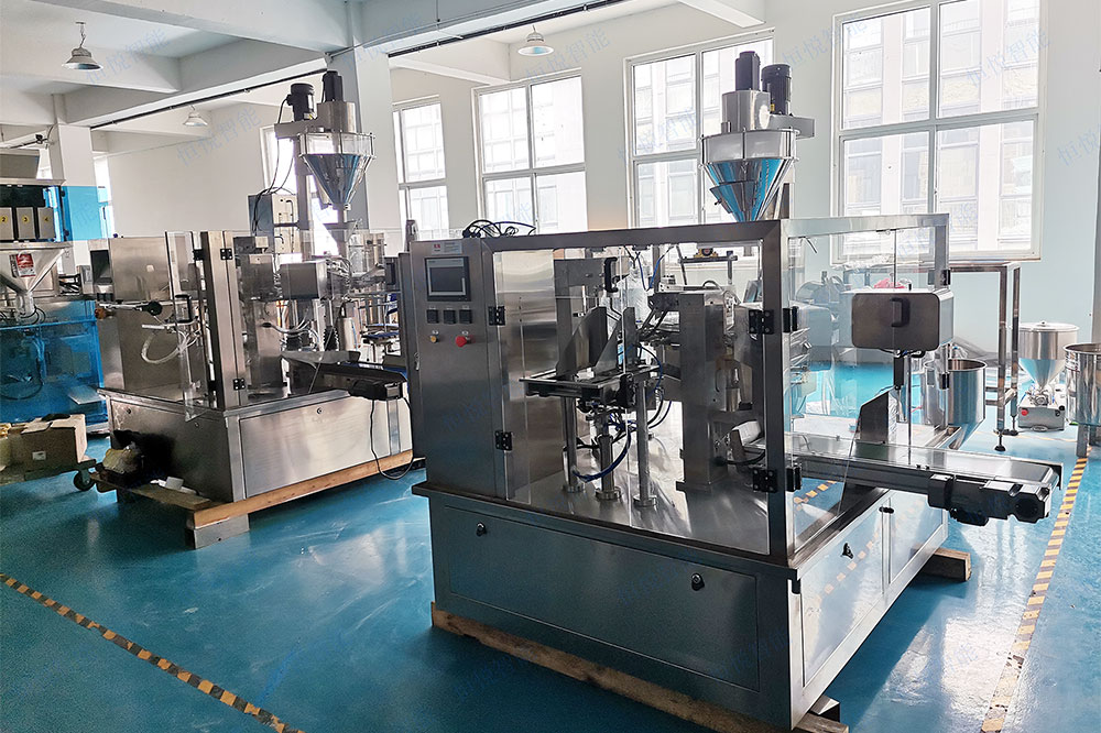 全自动给袋式包装机可适应多种包装材质 全自动给袋式包装机可适应多种包装材质