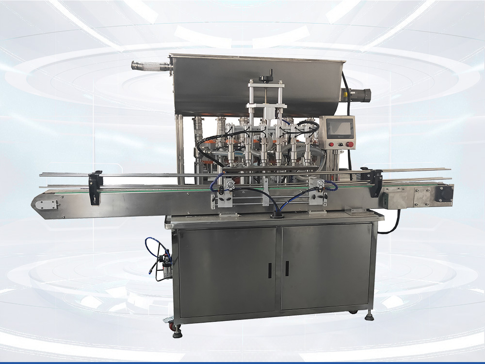 六头辣椒酱自动灌装机