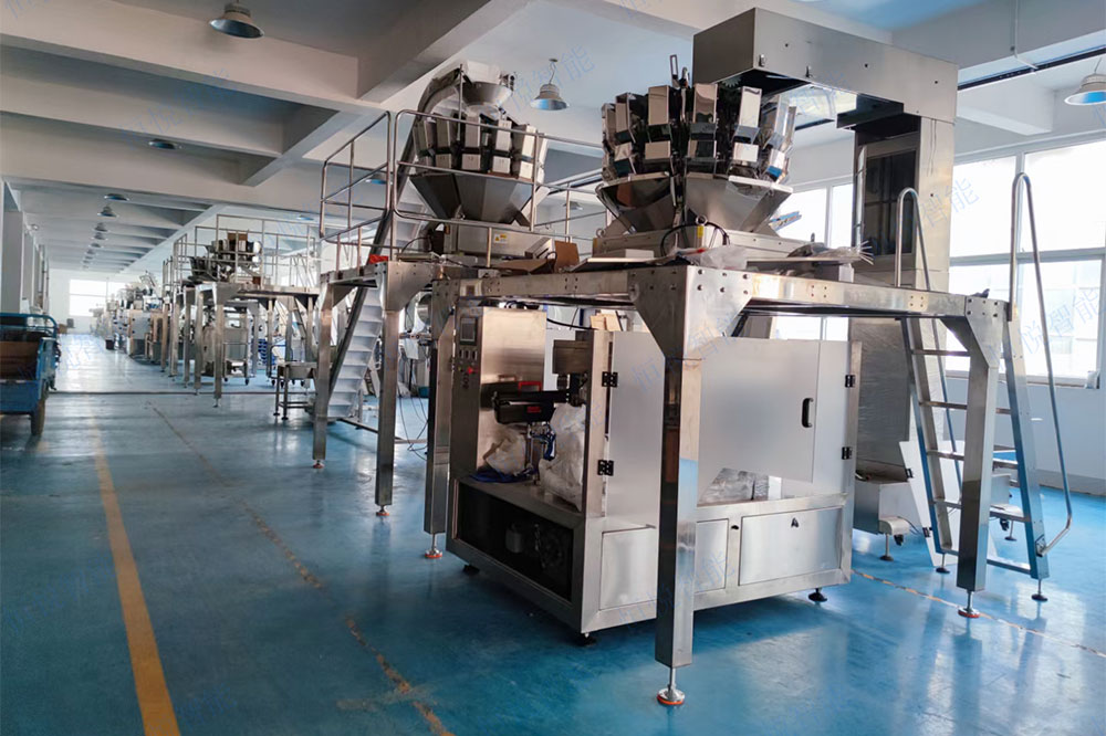 自动称重给袋式包装机 自动称重给袋式包装机