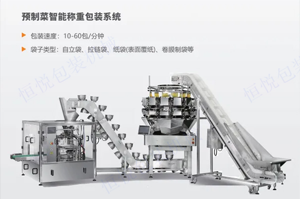 预制菜智能称重包装系统