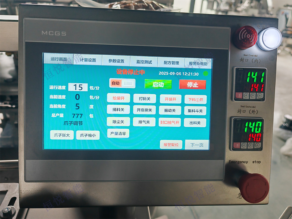 全自动给袋式包装机