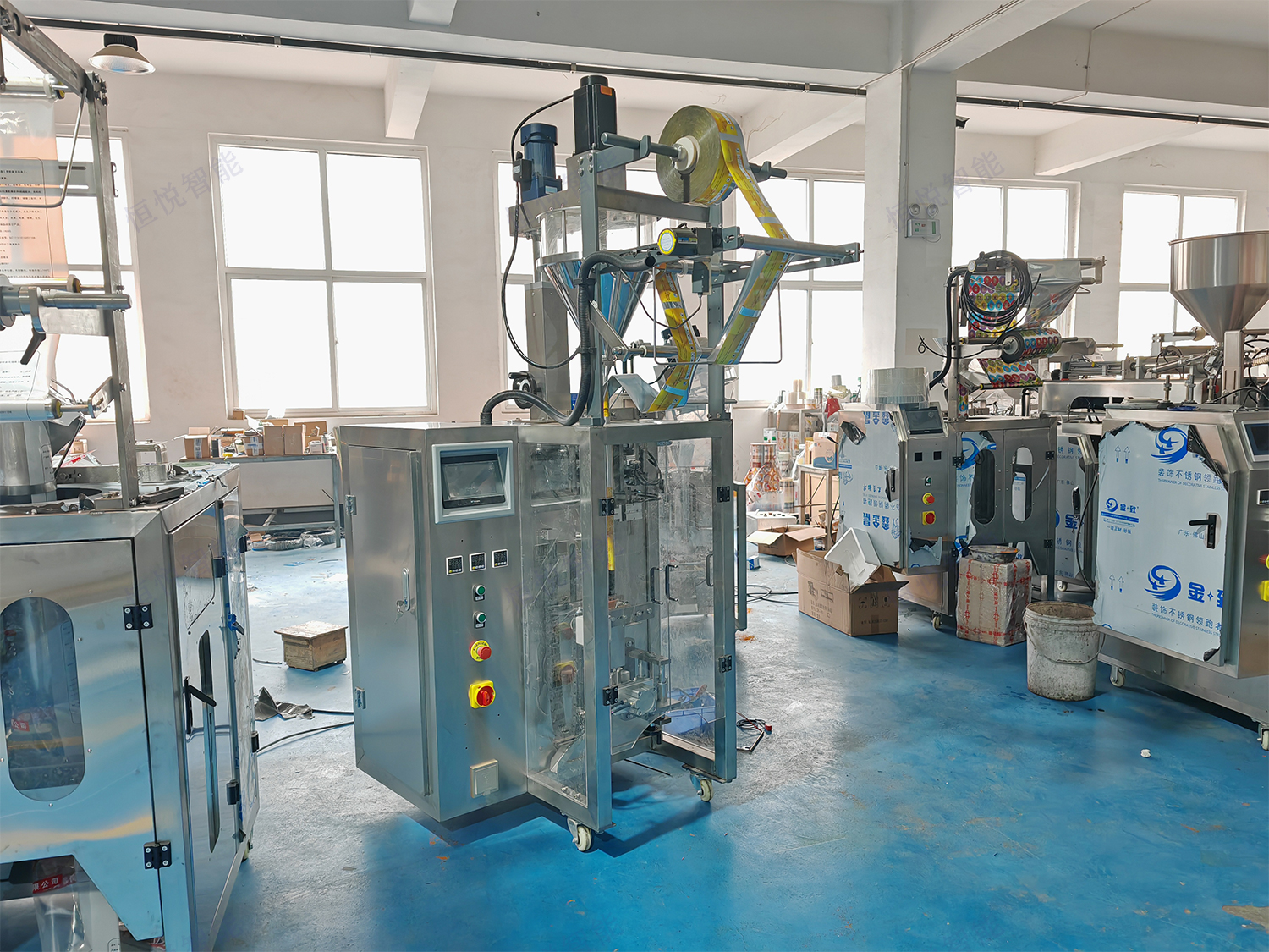 圆角袋山药粉包装机 圆角袋山药粉包装机