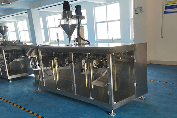 水平给袋式包装机应用于粉末颗粒状、液体膏体状、颗粒酱料包装